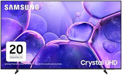 Samsung Smart TV 75'' U8000F Crystal UHD 4K TV, Crystal Processor 4K, Motion Xcelerator, Gaming Hub, Knox Security, Metal Stream Design [2025]