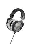 beyerdynamic DT-990-Pro-250 Professional Acoustically Open Headphones for Monitoring & Studio Applications Wired Headset - Black, Grey