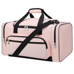 Sports Duffel Bag 20 inch for Travel Gym with More Pockets - Pink