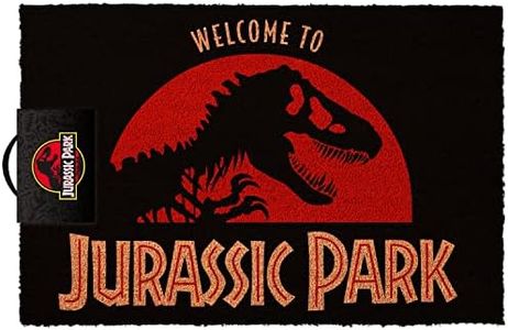 Grupo Erik Jurassic Park Coconut Mat Doormat 40 x 60 cm Door Mat Funny Door Mat Indoor Jurassic Park Merchandise