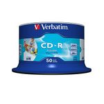 Verbatim 43438 DataLife Printable CD-R - 50 Pack Spindle