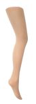 Mysasi Children's 40 denier Opaque Tights Size. 11-14 years. Natural.