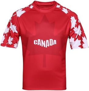 DIBEI Canada 2026 World Cup Fan Soccer Jersey (Canada, Small)
