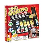 Mattel Games UNO Quatro, Family Board Game for Kids and Adults for Family Game Night, Tile Game, Engaging Gift for Kids, 2 to 4 Players, Ages 7 and Up, HPF82