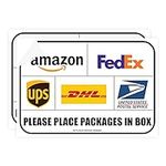 Sicol Plus Package Delivery Signs (