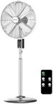 HOLMES 16" Chrome Digital Stand Fan