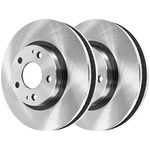 AutoShack Front Brake Rotors Pair of 2 Driver and Passenger Side Replacement for Kia Soul Seltos Forte5 Forte Koup Hyundai Veloster Elantra GT Kona Venue Elantra Coupe 2011-2020 Elantra FWD R41586PR