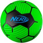 NERF Kids Foam Mini Soccer Ball - Proshot Youth Soccer Ball - 7" Indoor + Outdoor Ball for Kids Green/Blue