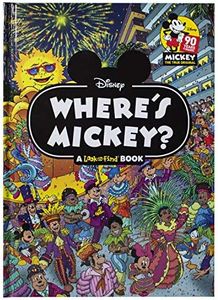 Disney - Where's Mickey Mouse - A Look and Find Book Activity Book - PI Kids