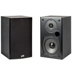 Polk Audio T15 100 Watt 5.1 Channel Wired Bookshelf Speaker with Dolby (Black)