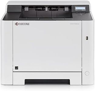 Kyocera ECOSYS P5026cdw Color Network Laser Printer, 27 ppm, Standard 1200dpi, Standard Duplex, Gigabit Ethernet, USB, Wireless & Wi-Fi Direct, Mobile Print, 512 MB Memory, 2 Line LCD Screen