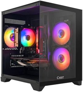 CHIST ROG GAMEX,14-Core 28 Threads Xeon Processor, 32GB DDR4 RAM, 1TB NVMe SSD, RTX 3050 6GB GPU, 650PSU,Windows 11 Pro, Wi-Fi, Bluetooth