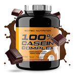 Scitec Nutrition 100% Casein Complex Protein Powder - 2350g, Belgian Chocolate