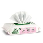 Beco Dog Wipes - 1 Pack of 80, Coconut Scented, For Paws, Body and Bum, Plant-Based Grooming Wipes