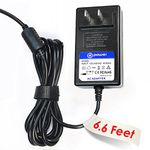 T-Power ((6.6 ft Long Cable)) for Crosley CR6233A CR6233A-RE Dansette Bermuda Turntable Record Player Replacement Ac Dc Adapter Switching Power Supply Cord Charger