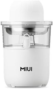 MIUI 850W Electric Citrus Juicer - Ultra Quiet, with Anti-drip Spout for Orange, Lemon, Lime, Grapefruit Juice - 600ml Capacity