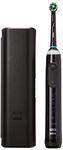 Oral-B Genius X Electric Toothbrush with Artifical Intelligence, App Connected Handle, 1 Toothbrush Head & Travel Case, 6 Mode Display with Teeth Whitening, 2 Pin UK Plug, Black