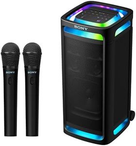 Sony ULT TOWER9(SRS-ULT900AC)|Bluetooth Party Speaker|with Massive Bass,360°Sound&Party Lights,Karaoke,TouchPanel,Built in Power Bank, TV Sound Booster,get Wireless Dual ULTMIC1