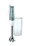 Braun Plastic Multiquick 600-Watt Hand Blender (Mq500, White and Grey), 600 Watt