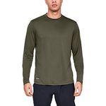 Under Armour Men's Tactical Tech Long Sleeve T-Shirt, Marine Od Green/None, Large