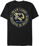 Ted Lasso Big & Tall Head Coach Men's Tops Short Sleeve Tee Shirt, Black, 4X-Large Big Tall