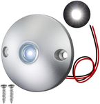 CLGMarine 3W LED Marine Indoor and Outdoor Lighting-Integrated Aluminum Shell,Heat Dissipation,IP67 Waterproof,Anti Glare,Suitable for Boat/Yachts/Sailboats/RVs（Nature White）