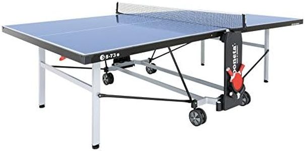 Sponeta S 5-73 e Ã‰Cole Ligne extérieure - Table de Tennis de Table d'extérieur résistante aux intempéries - Blue