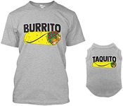 Burrito/Taquito Matching Dog Shirt 