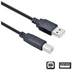 10 foot USB Cord Cable for Epson Wo