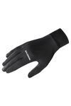 Salomon Cross Warm Unisex Gloves, Convenience, Trail running, Hiking, Breathable Warmth, and Overall Smart Design, Black, M