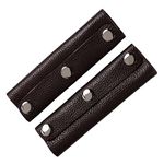 CLUB BOLLYWOOD® 2x Leather Handbag Handle Wrap Cover Handle Protectors Holder for Travel Bag Black'|Clothing, Shoes & Accessories | Womens Handbags & Bags | Handbag Accessories'| Handbag Accessories'