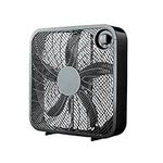 Mainstays 20" Box Fan, Black