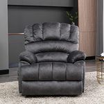 Merax Electric Power Lift Recliner Chair Sofa with Massage and Heat for Elderly, 2 Side Pockets, USB Ports (Gray)…