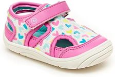 Stride Rite Unisex-Child Wave, Water Shoe Sport Sandal, Pink Multi, 5 Toddler