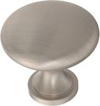 Franklin Brass Mushroom (10-Pack) Cabinet Knobs Satin Nickel Drawer Knobs Kitchen Cabinet Knobs for Dresser Drawers Pulls and Knobs 1-3/16" Closet Door Knobs P42354Z-SN-B