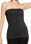 Women's Cotton Tube Top Black 5X