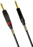 Mogami Gold Instrument Silent S-10 Guitar Cable, 1/4" TS Male Plugs, Gold Contacts, Straight Connectors with silentPLUG, 10 Foot