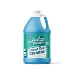 Zinnabee Jetted Tub Cleaner for Your Jetted Tub, Bathtub, Whirlpool Tub, and Jacuzzi Tub – JetShine Sage Scent Formula - Septic Safe, 40 Cleanings per Bottle - Gallon