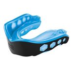 Shock Doctor Unisex's Gel Max Mouthguard, Blue/Black, Adult