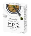 Clearspring | Instant Miso Soup and Sea Veg | 3 x 4x10g