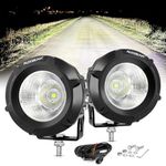 Auxbeam 3.5in 50W Round Led Offroad