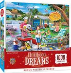 MasterPieces 1000 Piece Jigsaw Puzzle for Adults, Family, Or Kids - Backyard Barbeque - 19.25"x26.75"