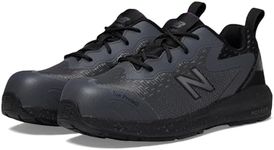 New Balance Women's Composite Toe Logic Industrial Boot, Cool Grey/Black Sd, 9.5 Wide