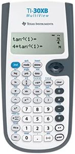 Texas Instruments TI-30XB Mulitview Calculatrice Scientifique, Gris, blanc