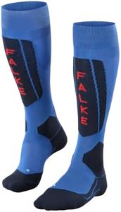 FALKE Men's SK5 Expert Ski Socks, Olympic, 9-10