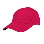 FREEBIRD99 Unisex Cotton Adjustable Baseball Cap Plain Hat (Hot Pink)