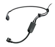 Shure PGA31 Headset Condenser Microphone with Cardioid Polar Pattern, Flexible Gooseneck, Foam Windscreen, and TA4F (TQG) Connector for Use Wireless Systems (PGA31-TQG)