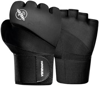 Hayabusa Elite Quick Wraps - Black, Large