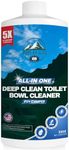 RV Toilet Cleaner - Powerful Stain Remover and Odor Eliminator for RVs and Campers, Safe Non-Acid Formula for Tanks, Sensors, and Toilets, Made in USA, Essential RV Cleaning