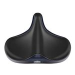 YLG Oversized Comfort Bike Seat Comfortable Replacement Bike Saddle Memory Foam Soft Bike Saddle Waterproof Universal Fit Bicycle Seat for Women Men (b-Indoor Bike Seat)